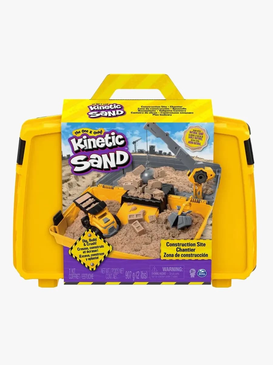 Kinetic Sand
 Byggarbetsplats Hopfällbar Sandlåda