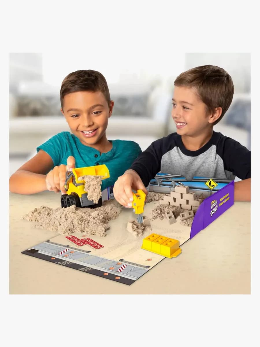 Kinetic Sand Dig &  Demolish Lekset