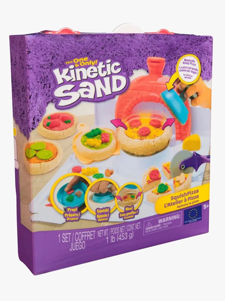 Kinetic Sand
 Modellera Squish Pizza