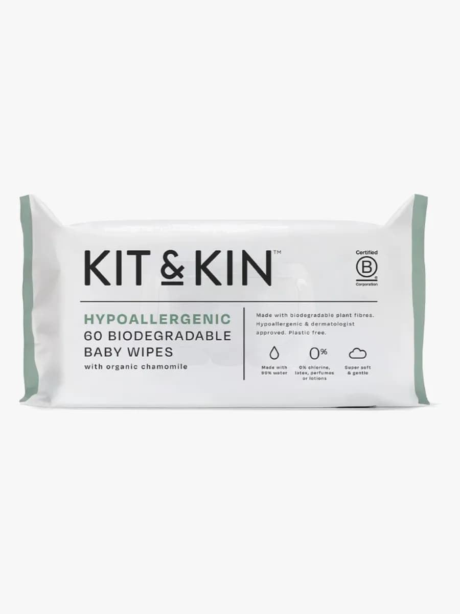 Kit &  Kin Våtservetter 60-Pack