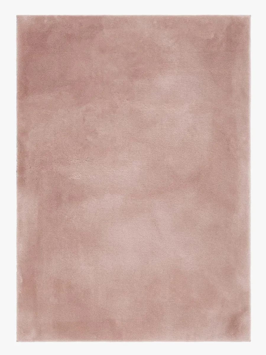KM Carpets Cozy Barnmatta 133x190, Dusty Pink, Barnrum