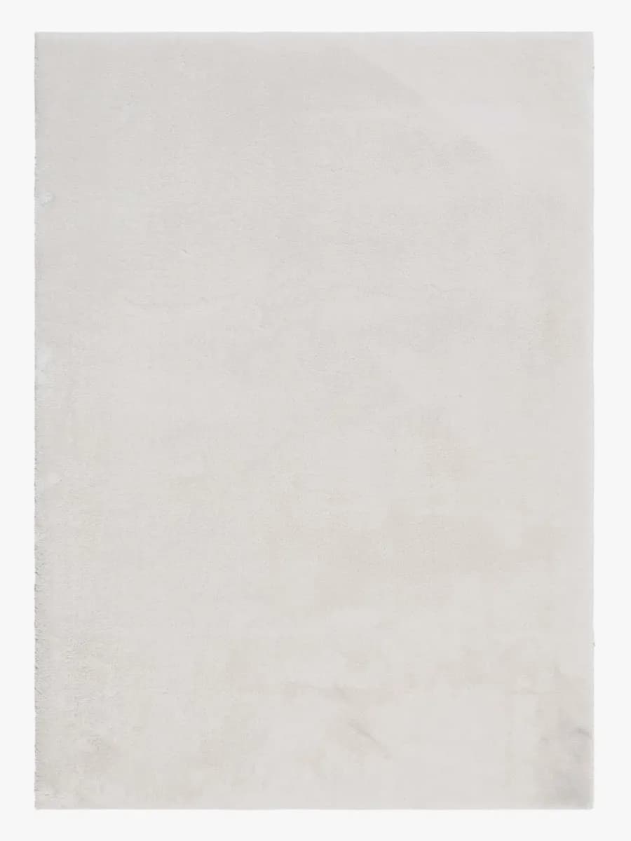 KM Carpets Cozy Barnmatta 133x190, White, Barnrum