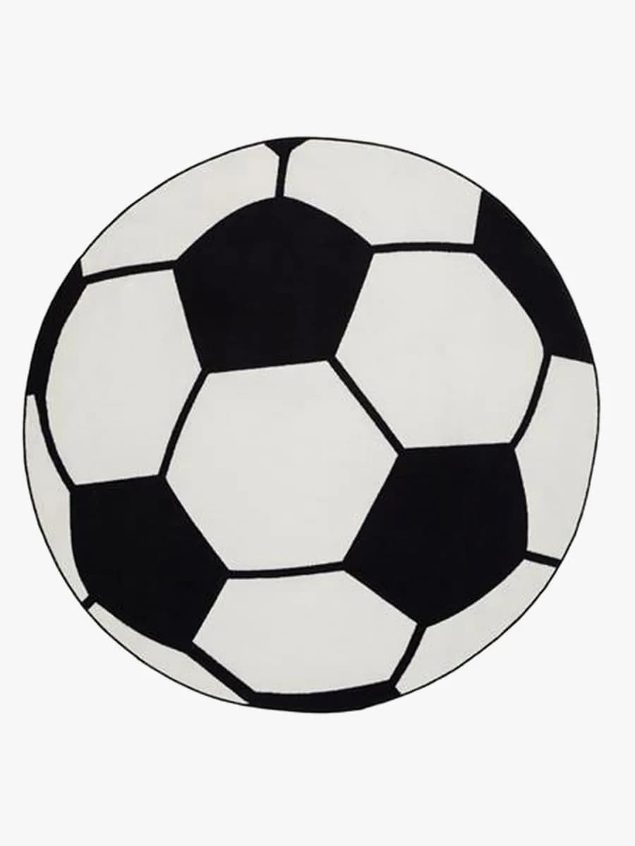 KMCarpets Barnmatta Play Fotboll Rund 133, Barnrum