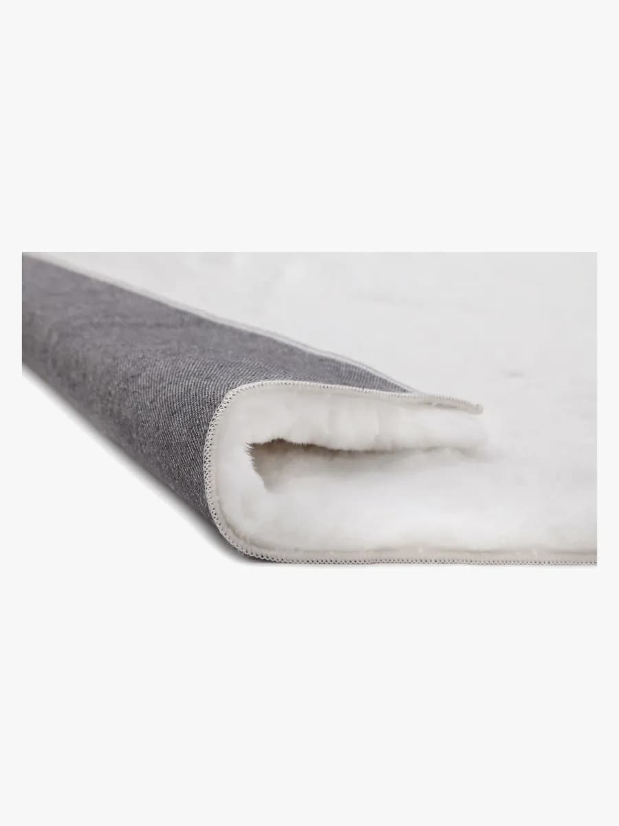 KMCarpets Heaven Deluxe Barnmatta 160x230, Vit, Barnrum