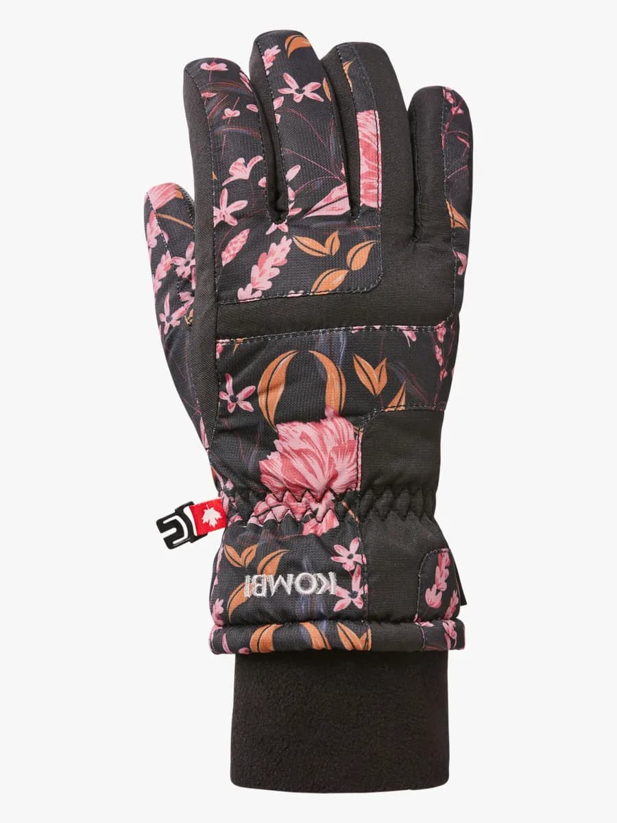 Kombi Tucker Jr Handskar, Dark Floral, L