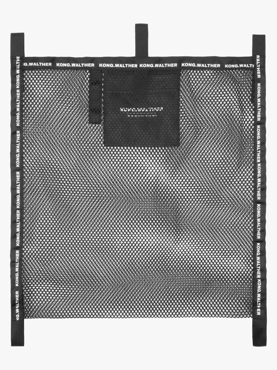 KONG.WALTHER Magic Shopper Tygkasse, Nylon Black