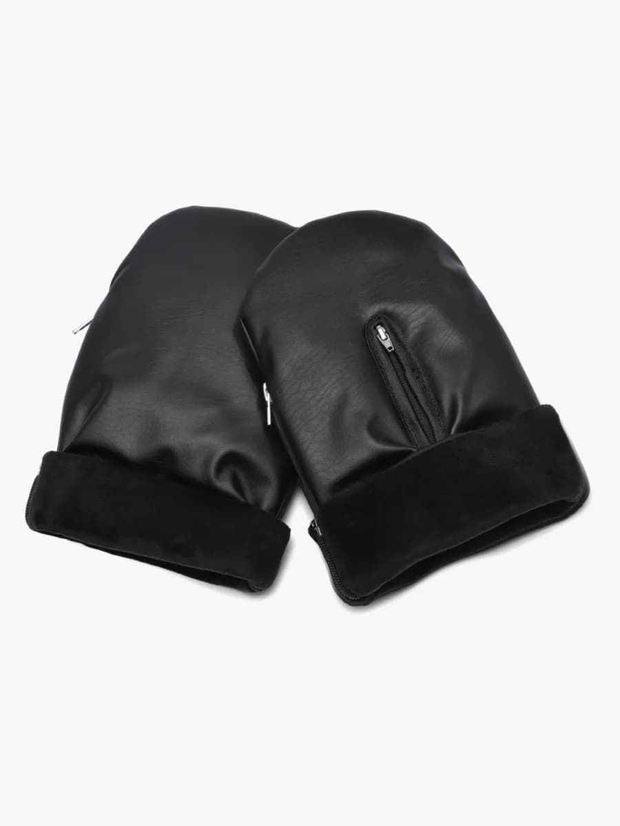 KONG.WALTHER Østerbro Classic Barnvagnsvantar, Black