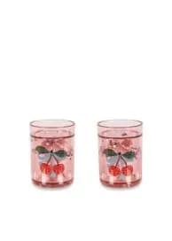 Konges Slöjd Glittermugg 2-pack (Cherry Bow)
