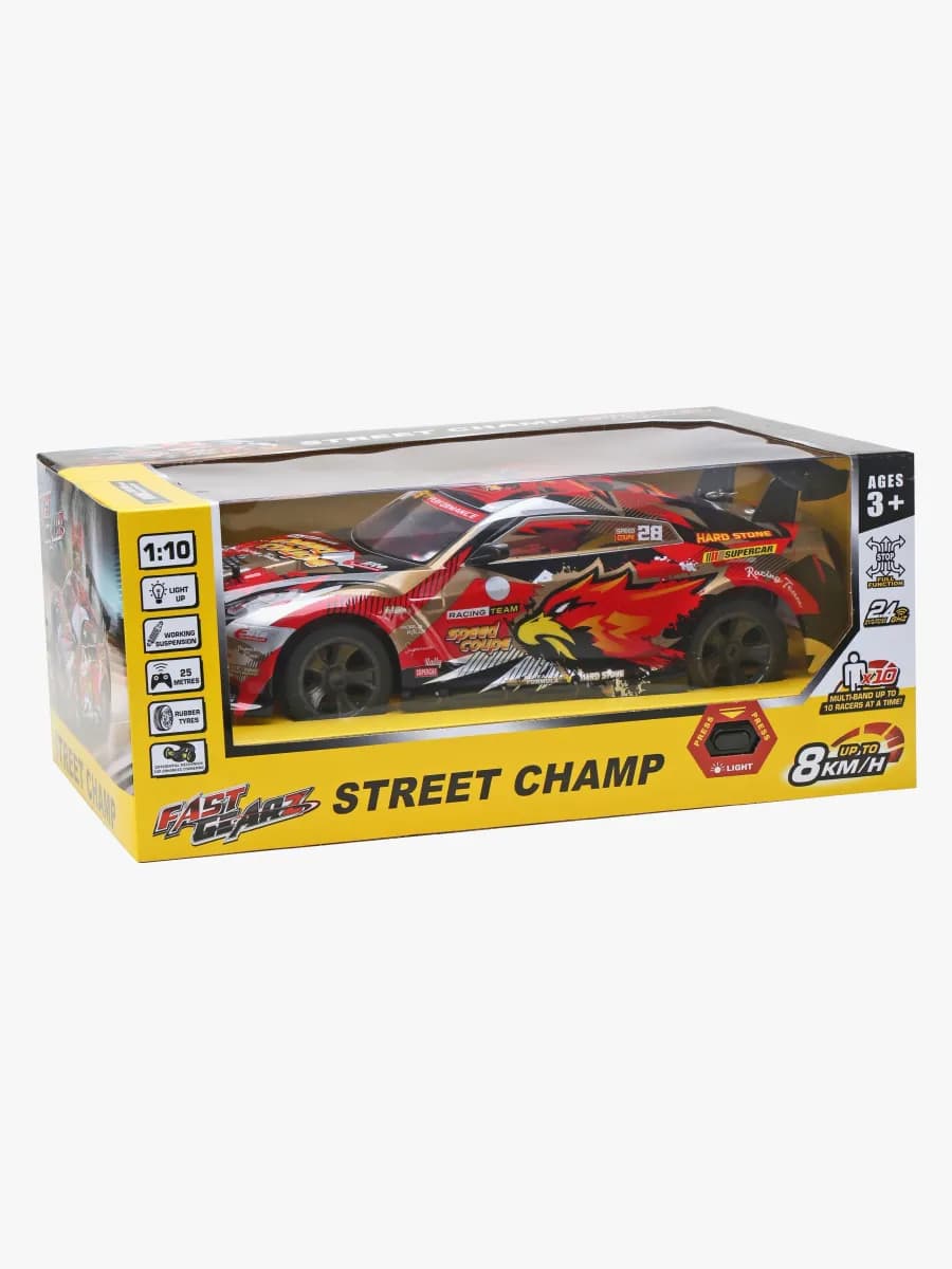 Koolspeed Fast Gear Radiostyrd Bil Street Camp 1:10