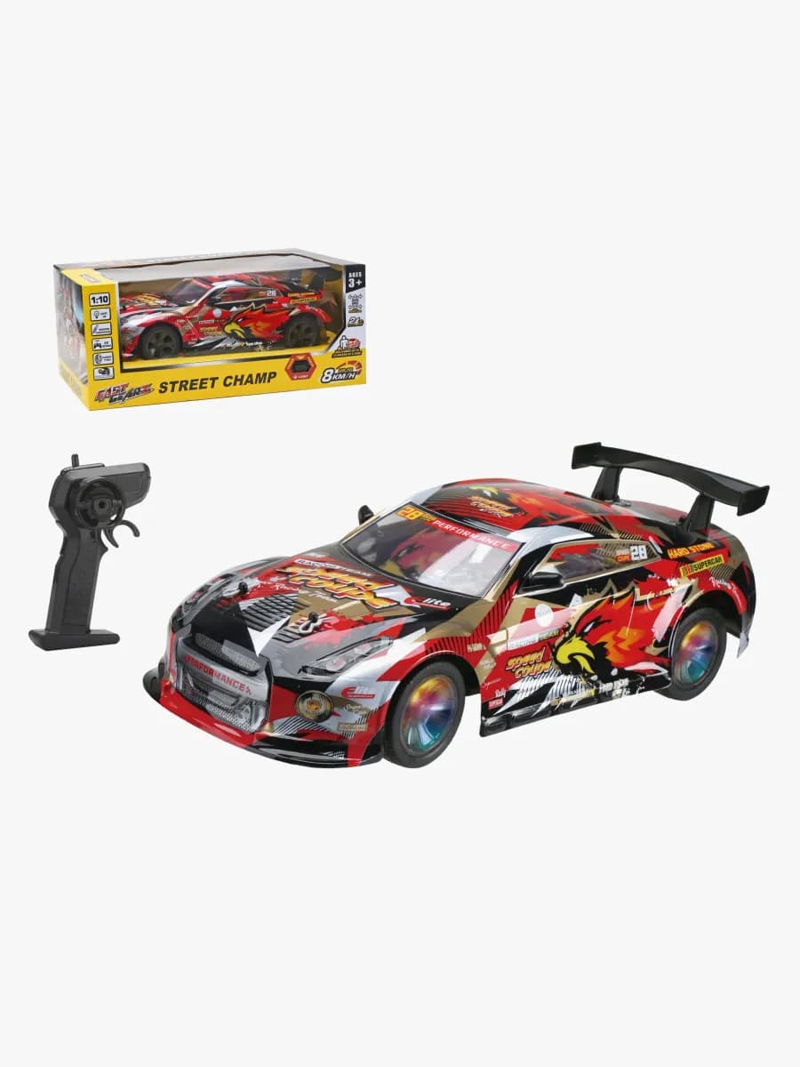 Koolspeed Fast Gear Radiostyrd Bil Street Camp 1:10
