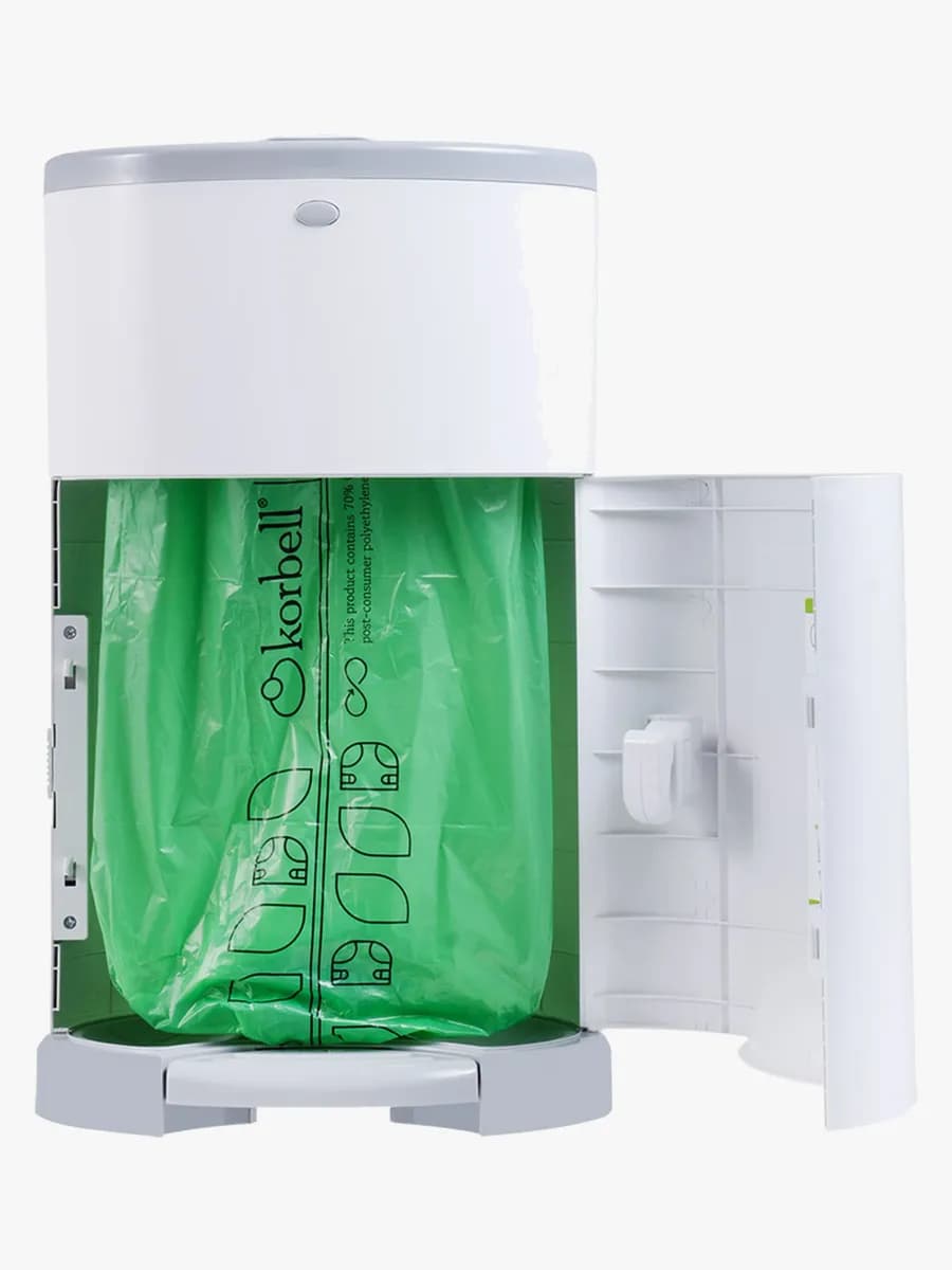 Korbell Mini Blöjhink, Vit