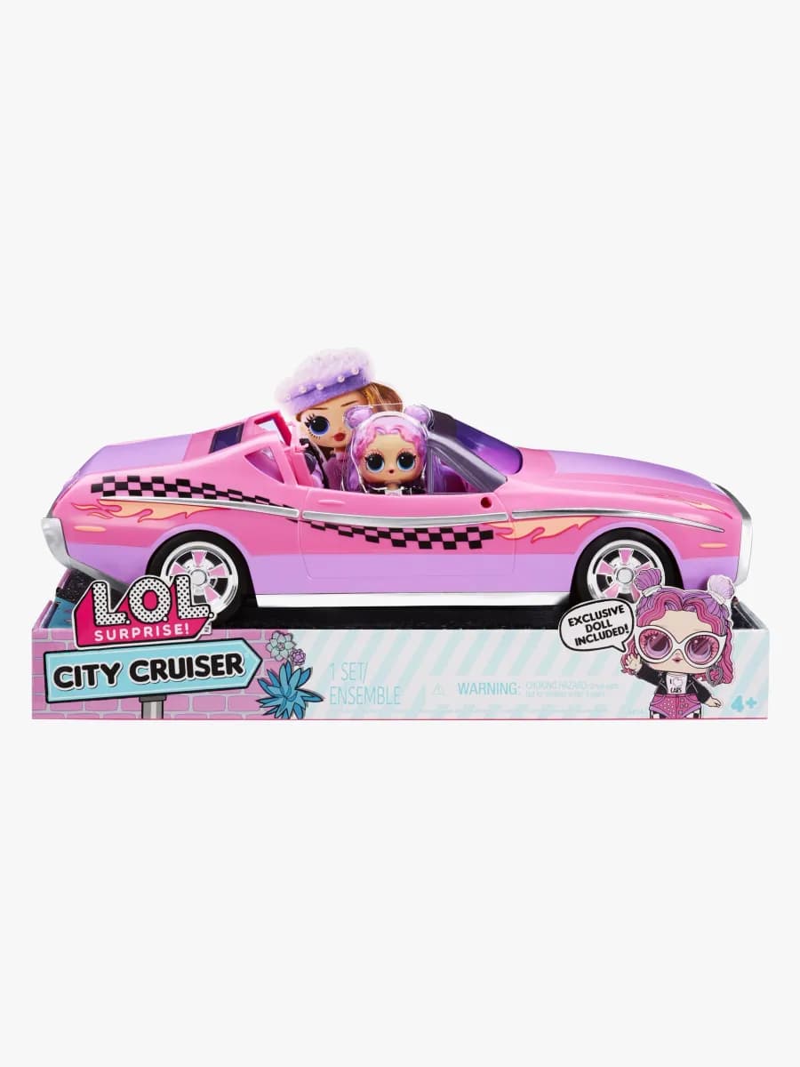 L.O.L. Surprise! City Cruiser Sportbil med Docka