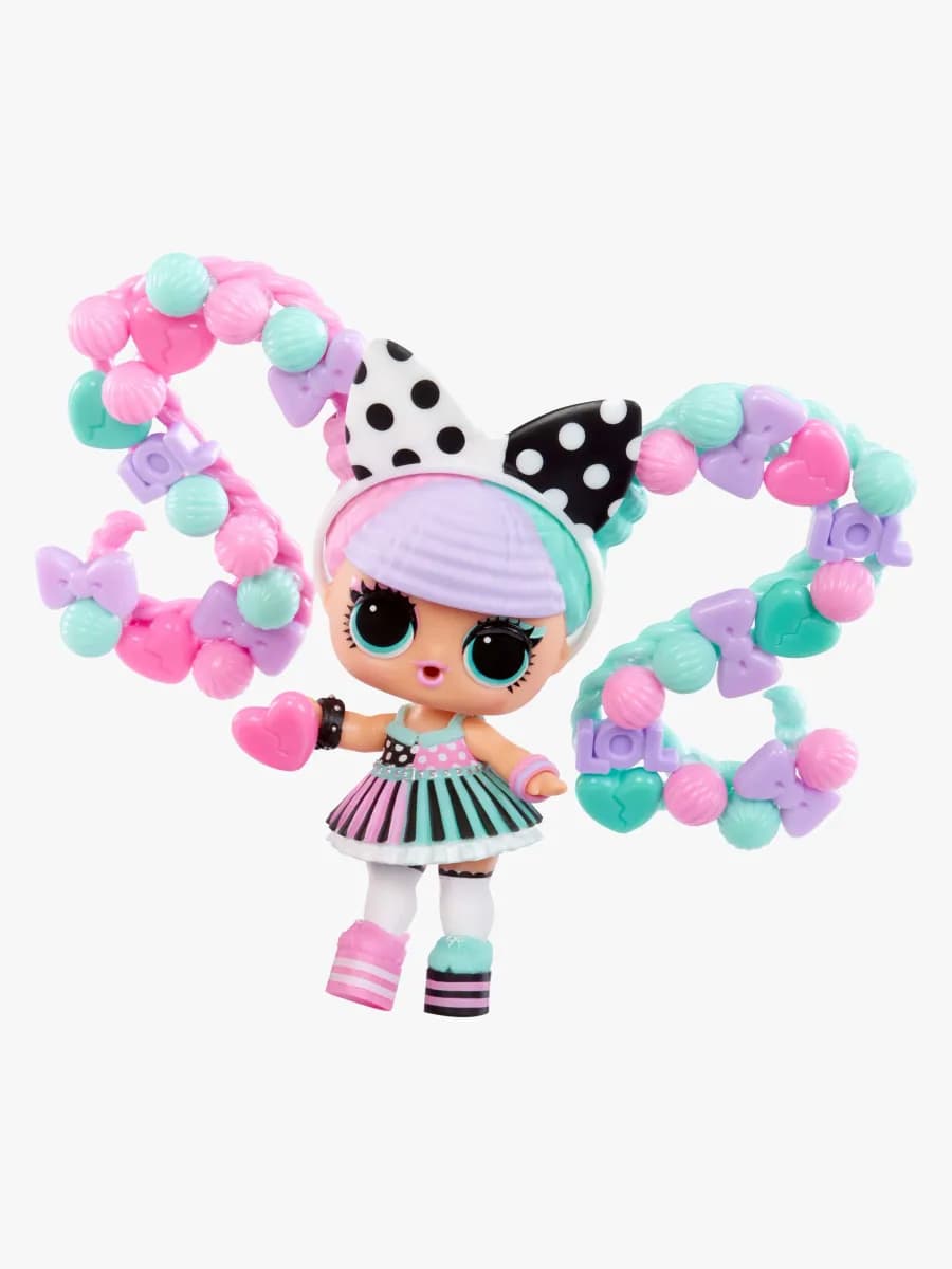 L.O.L. Surprise! Hair Beads Tots Minidocka Blandad