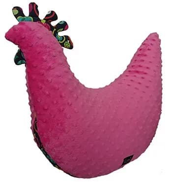 La Millou Danas Hen amningskudde, rainbow apples/fuchsia