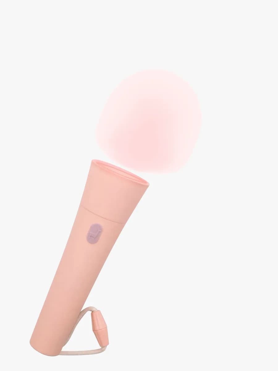 Lalarma Ficklampa med Dimbar &  Färgskiftande Funktion, Rose, Barnrum