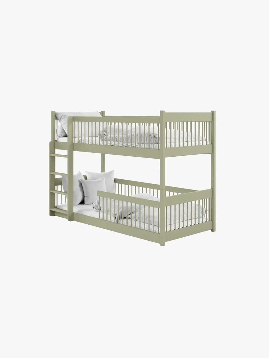 Lano Meble BOSTON Våningssäng 90x200, Olive