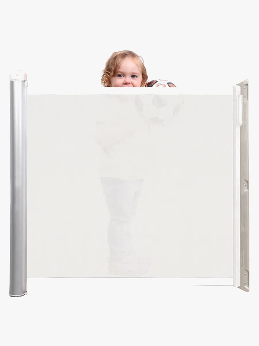 Lascal KiddyGuard Accent Säkerhetsgrind 100 cm, Vit