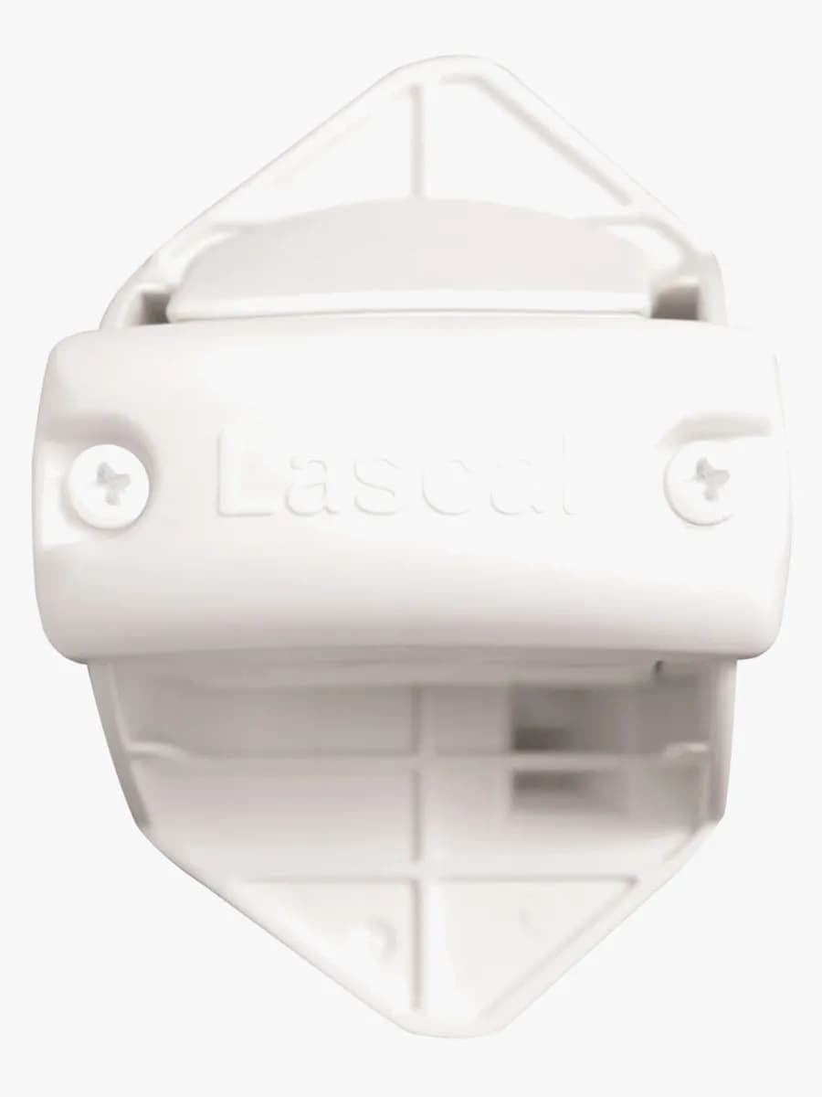 Lascal KiddyGuard Avant/Accent Trappräcksfäste för Låslist, Vit
