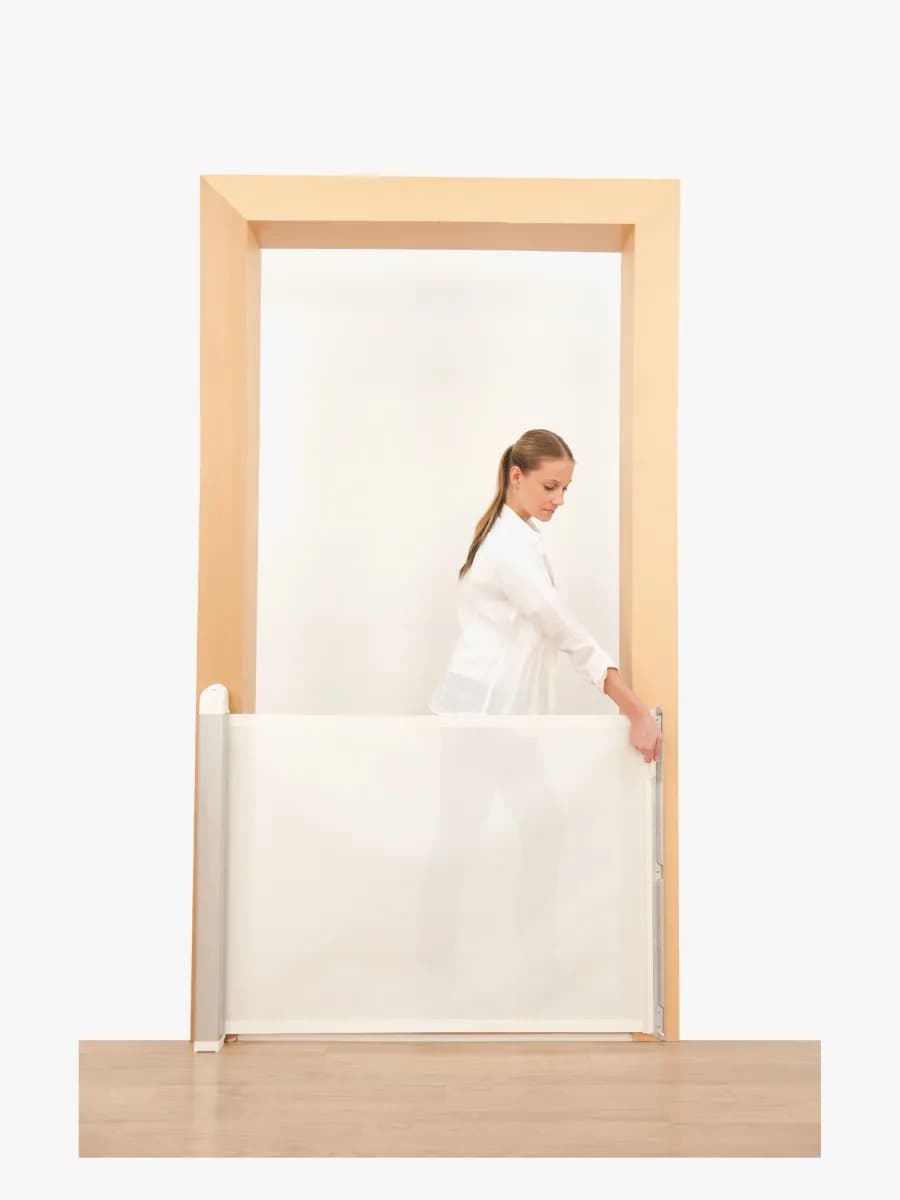 Lascal KiddyGuard Avant Säkerhetsgrind 120 cm, Vit - Bäst i test