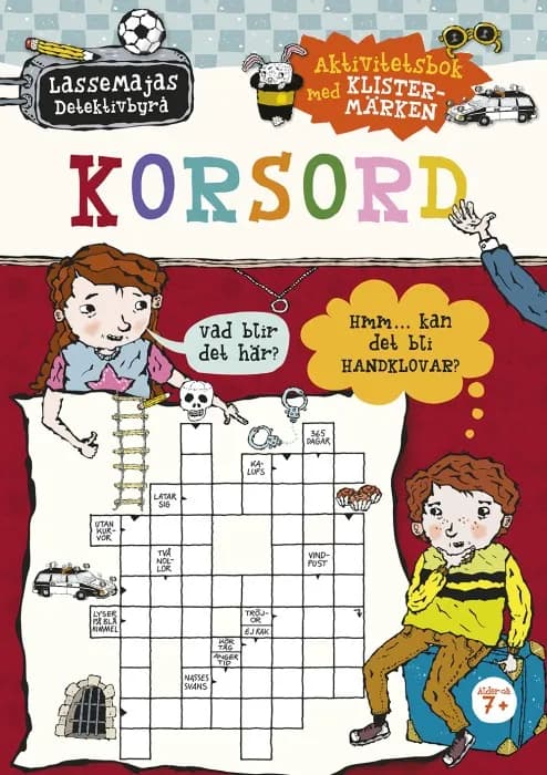 LasseMajas Detektivbyrå Korsord