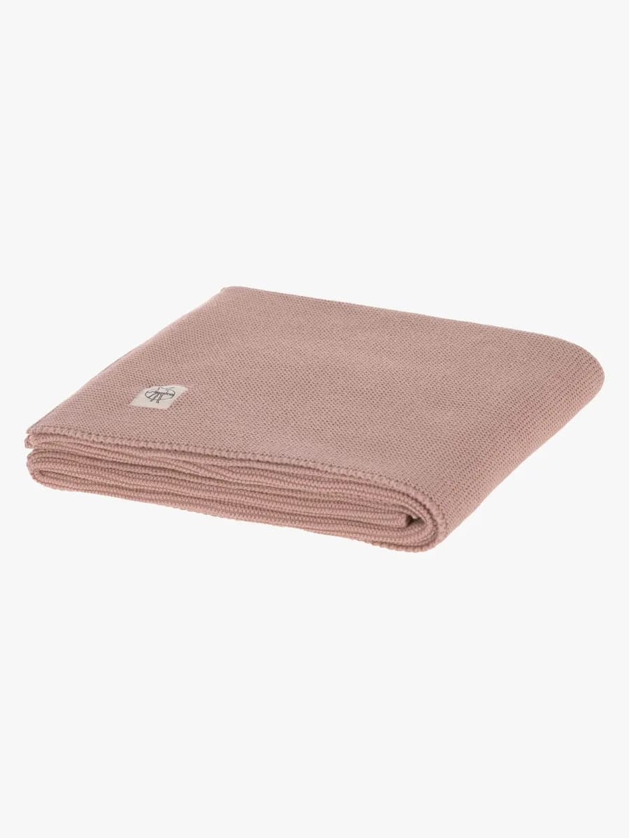 Lässig Stickad Filt 80x100, Frizzy Rose