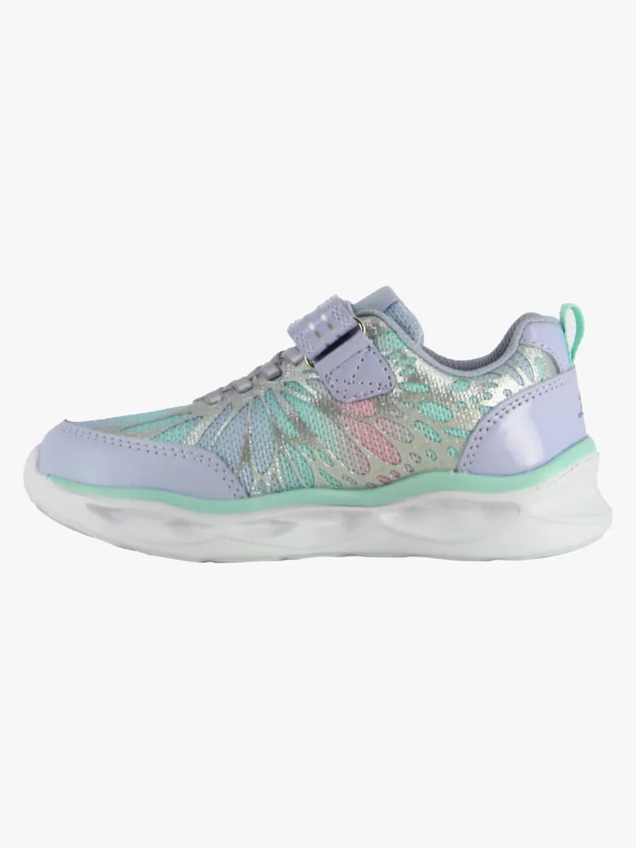 Leaf Malmen Blinkande Sneakers, Lilac, 29