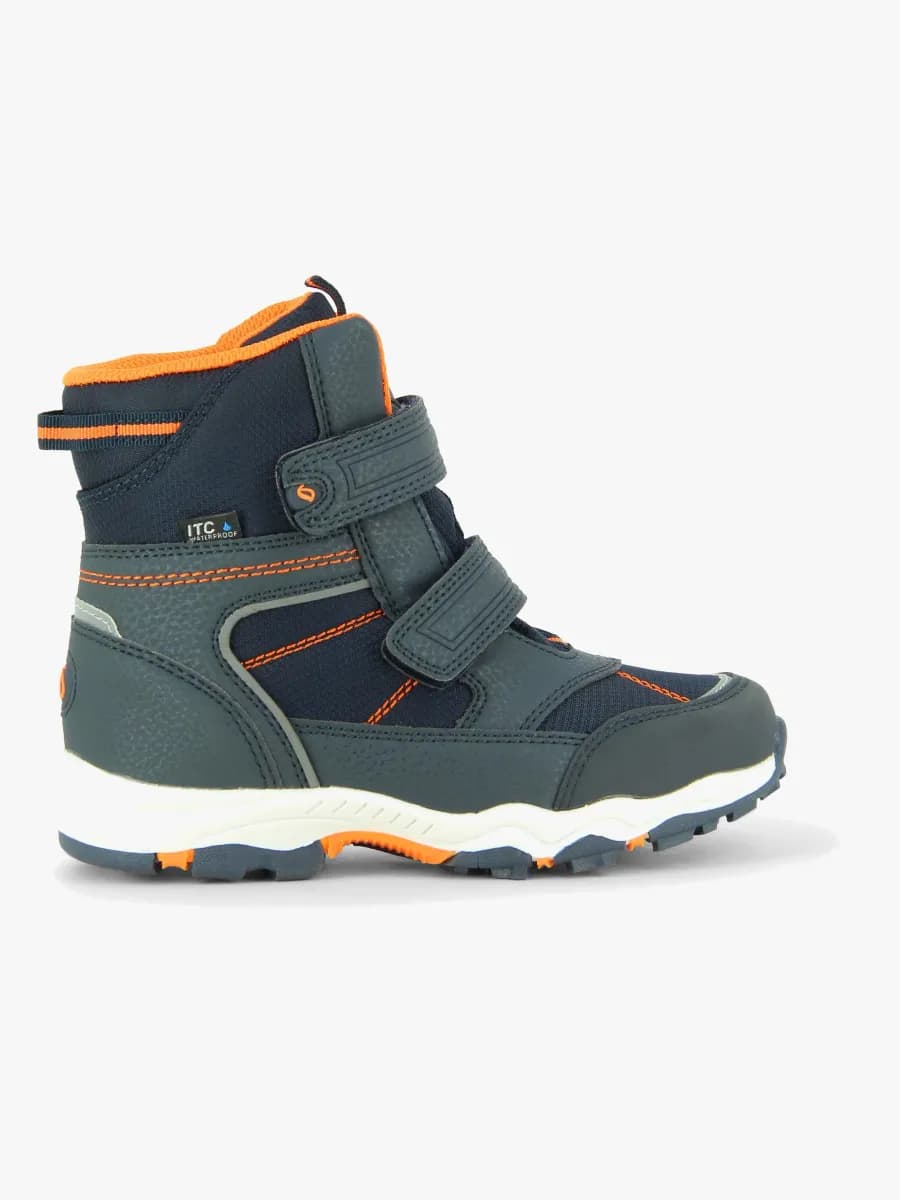 Leaf Siljan Vinterkänga, Navy/Orange, 29