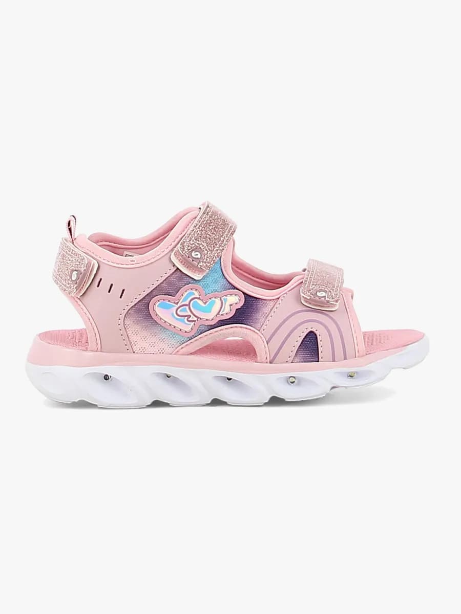 Leaf Surte  Blinkande Sandaler, Rosa, 28