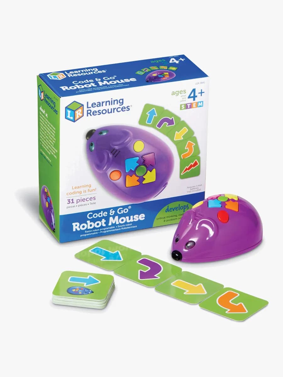 Learning Resources Code &  Go Interaktiv Leksak Robot Mouse