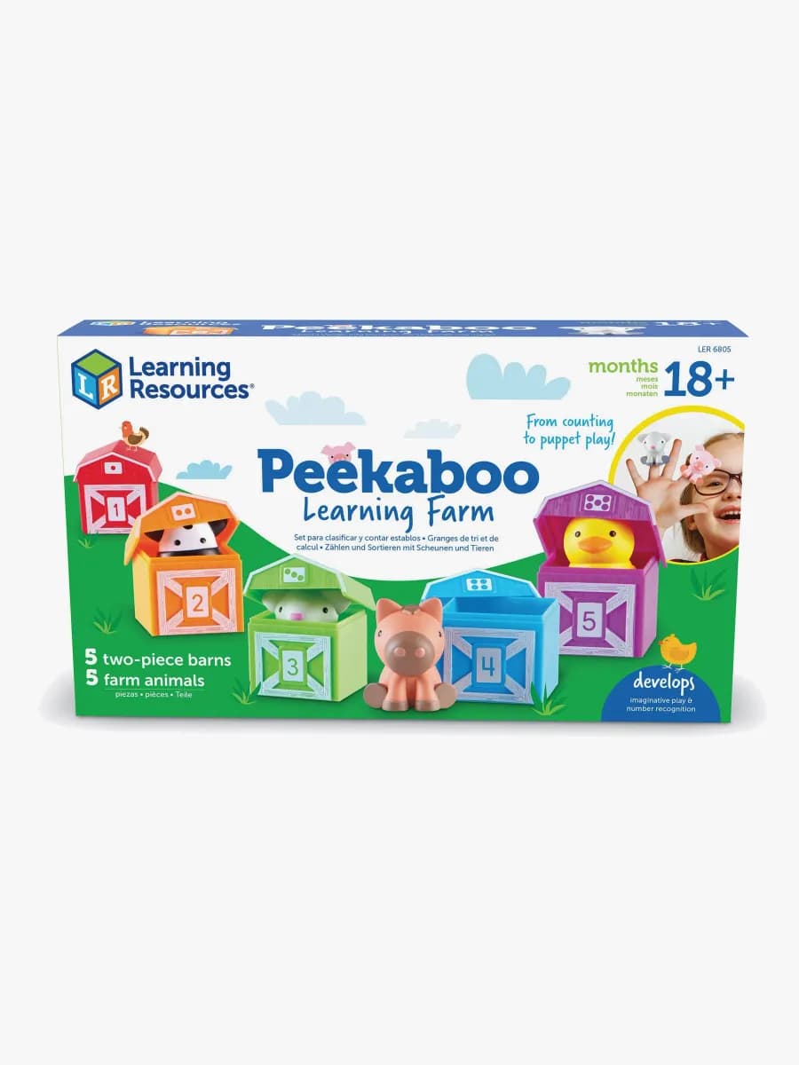 Learning Resources Peekaboo  Pedagogiskt Lekset Bondgård