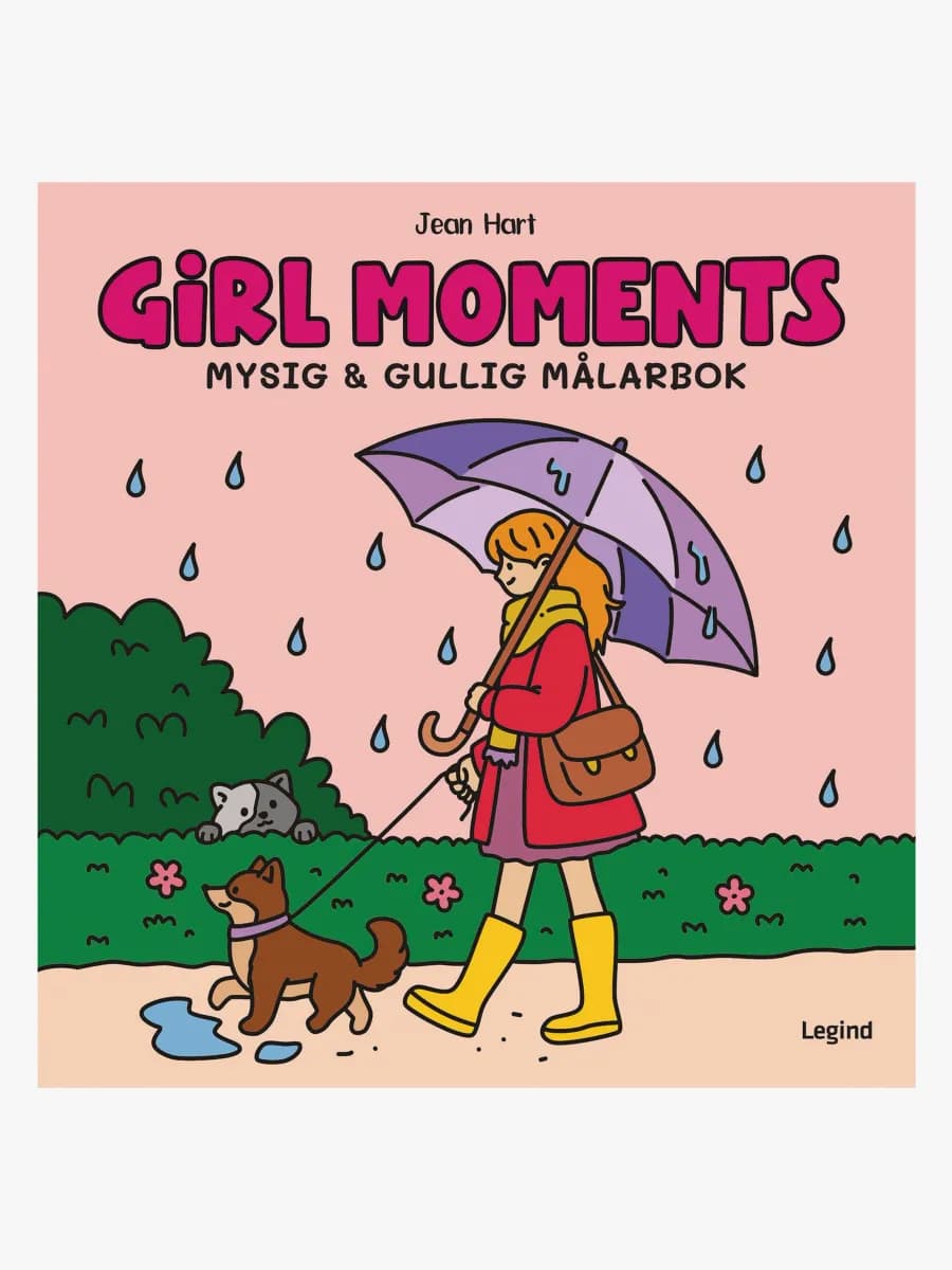 Legind A/S Cozy Girl Moments Målarbok