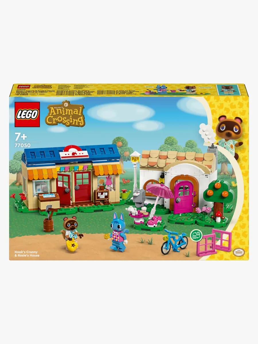 LEGO Animal Crossing 77050 Nook's Cranny &  huset där Rosie bor