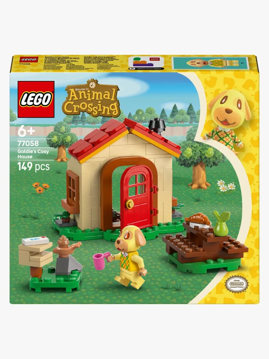 LEGO Animal Crossing 77058 Det mysiga huset där Goldie bor