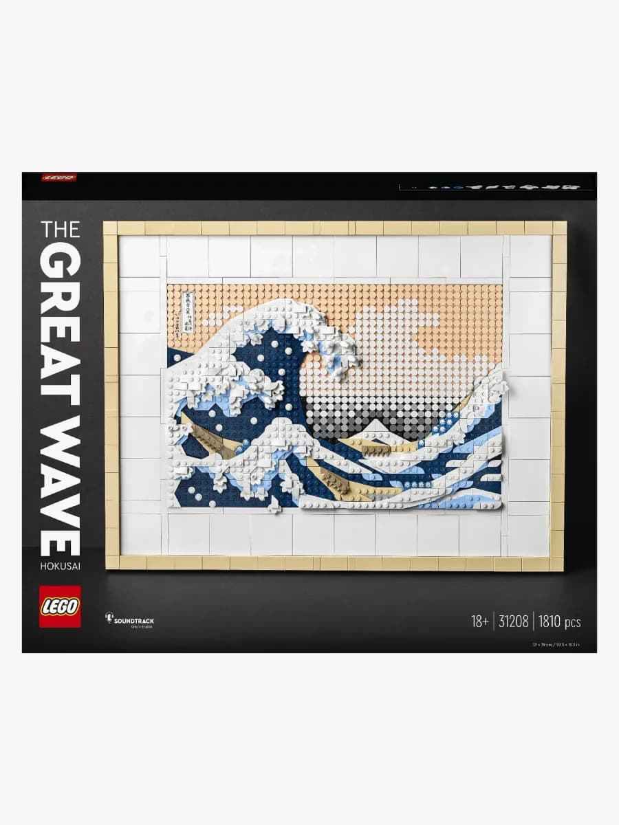 LEGO ART 31208 Hokusai – Under vågen utanför Kanagawa