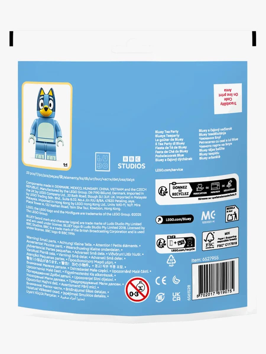 LEGO Bluey 30687 Blueys tebjudning