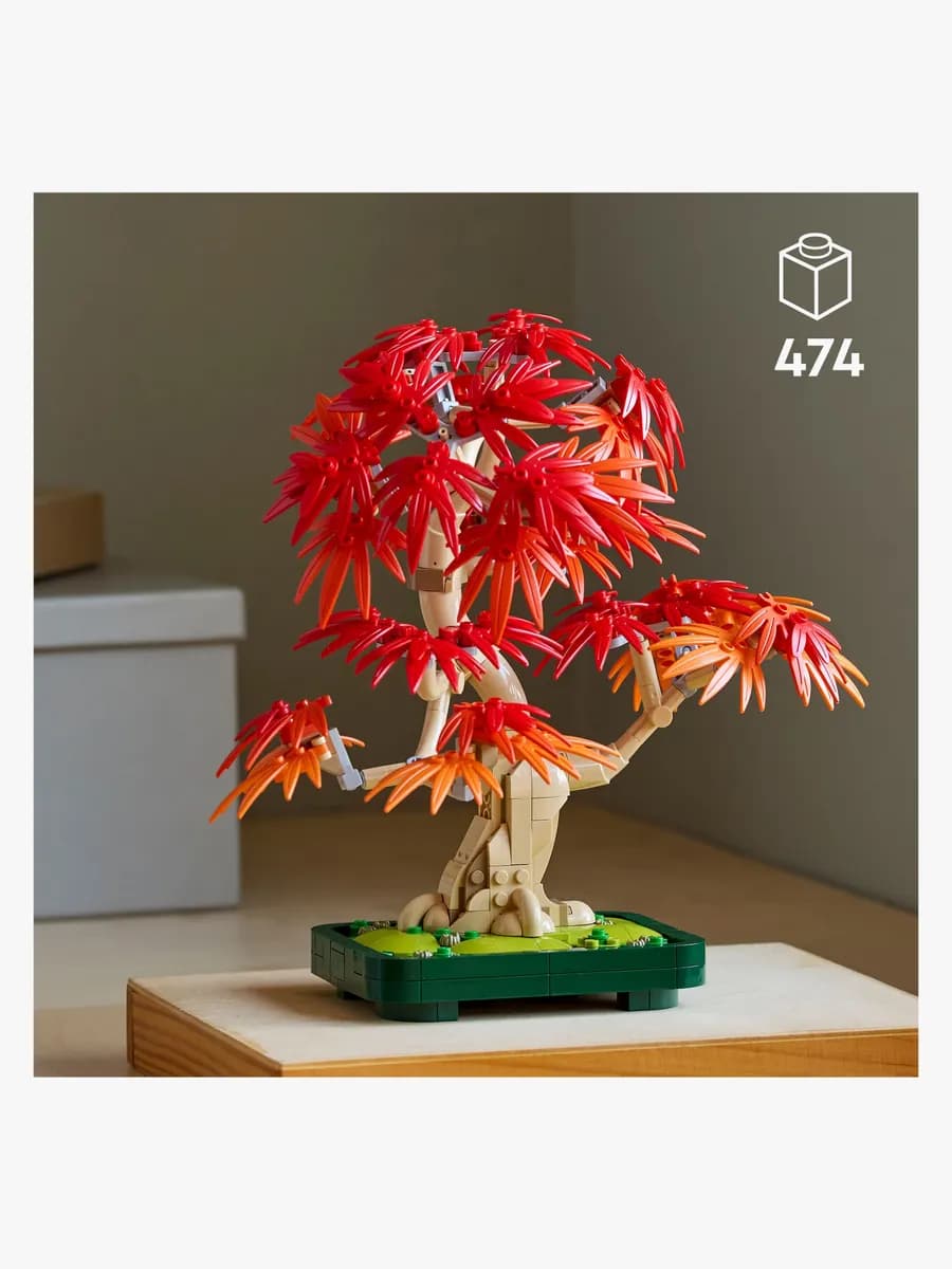 LEGO Botanicals 10348 Bonsaiträd: japansk lönn