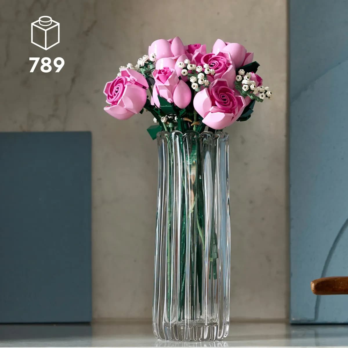 LEGO Botanicals 10374 Bukett med rosa rosor