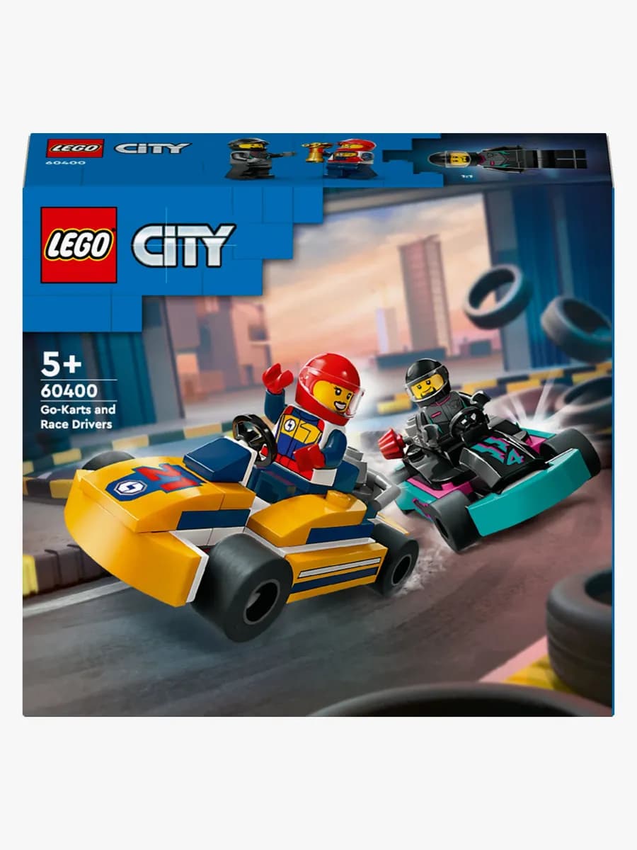 LEGO City 60400 Gokarter och racerförare