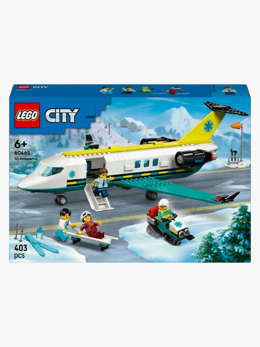 LEGO City 60465 Ambulansflygplan