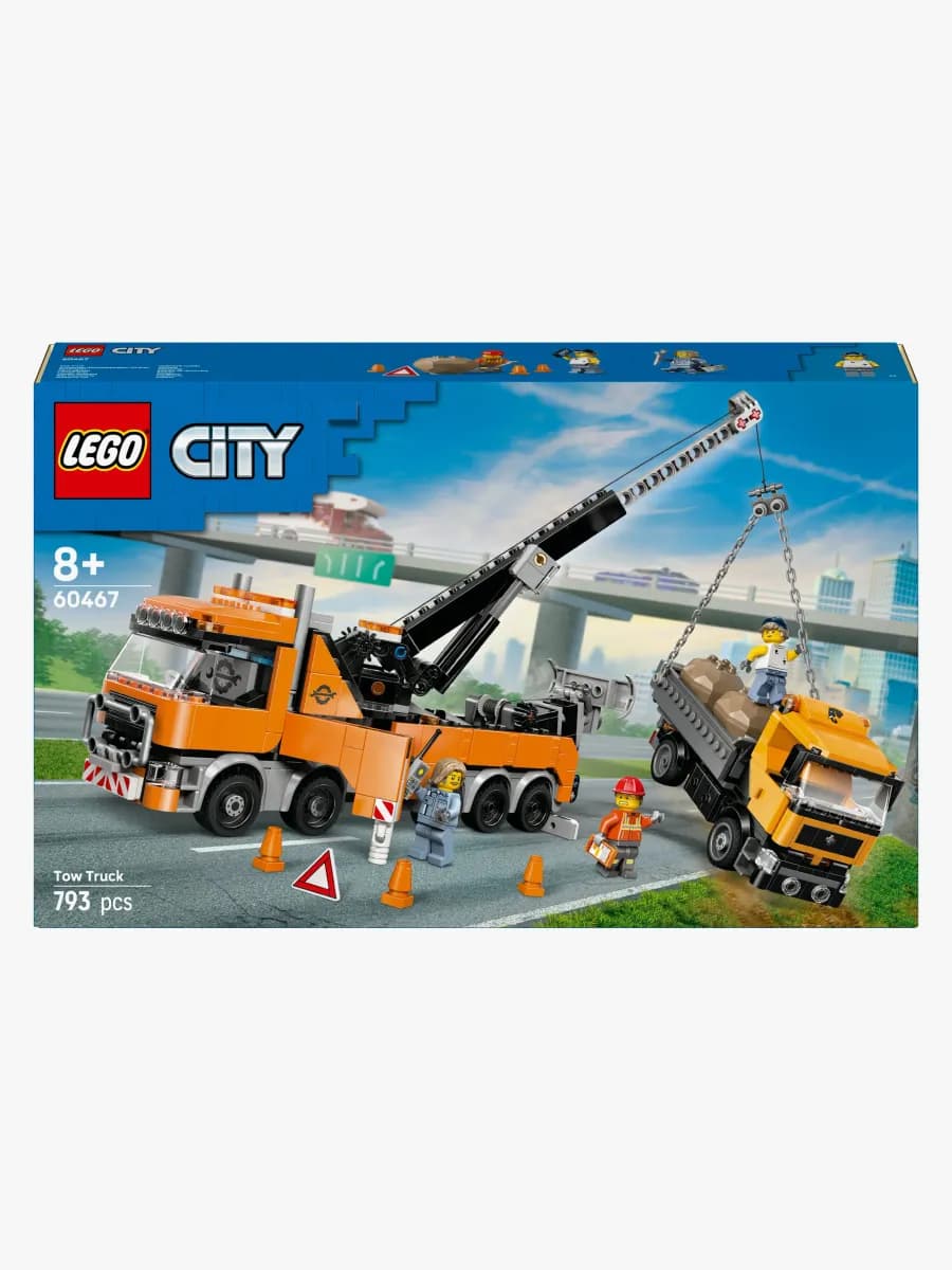 LEGO City 60467 Tung bärgningsbil med kran