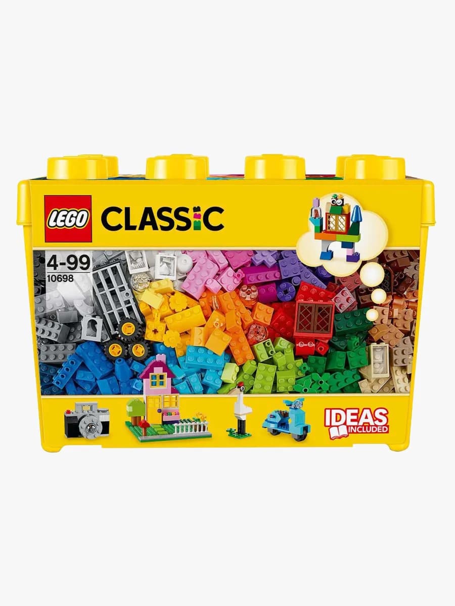 LEGO Classic 10698 Fantasiklosslåda stor