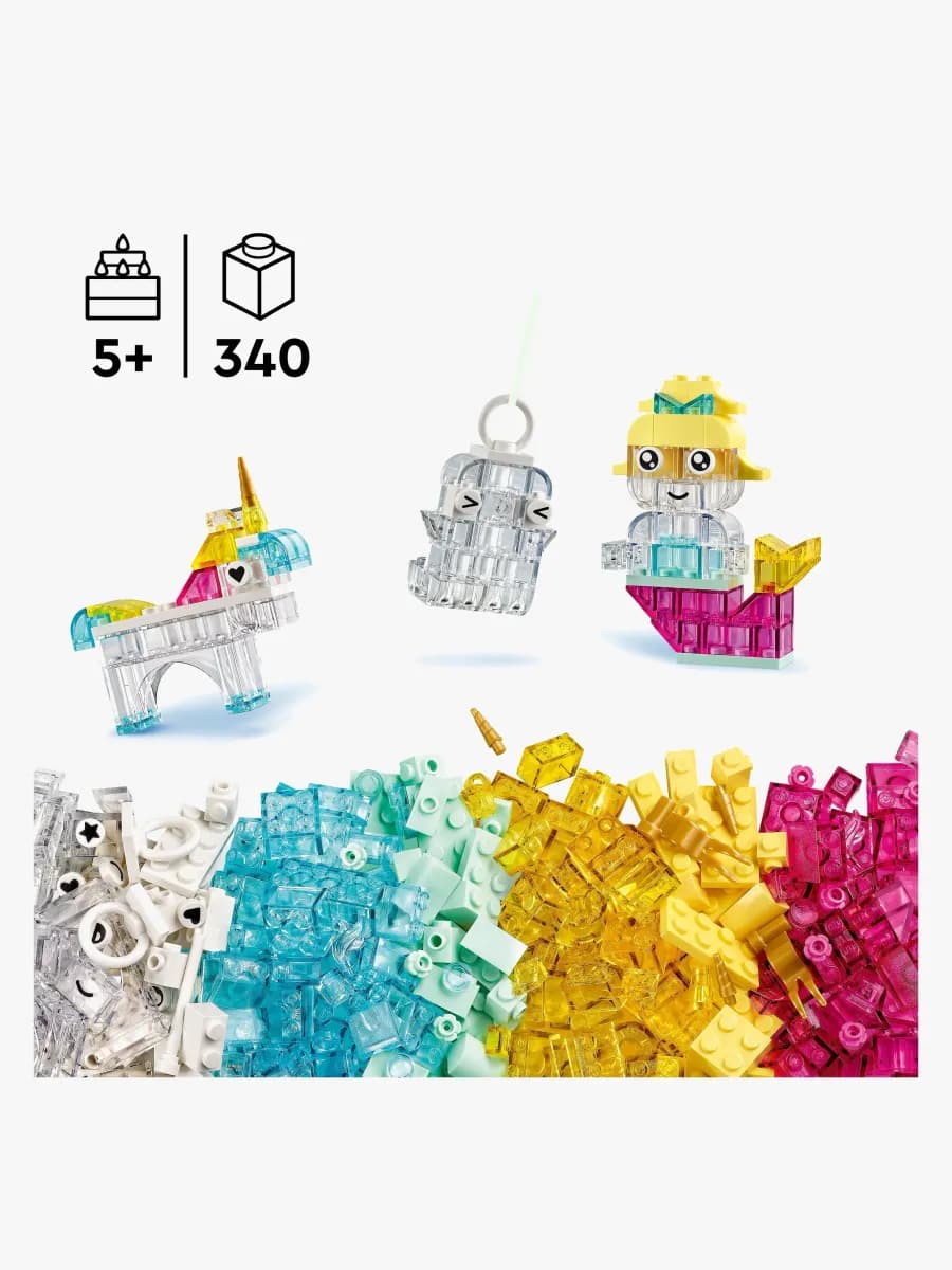 LEGO Classic 11040 Magisk genomskinlig låda