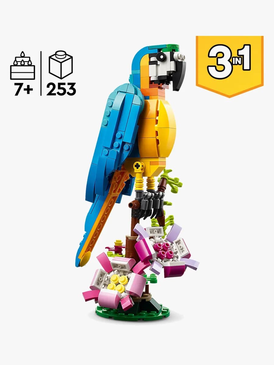 LEGO Creator 31136 Exotisk papegoja