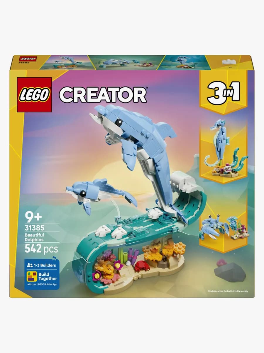 LEGO Creator 31385 Havsdjur: vackra delfiner