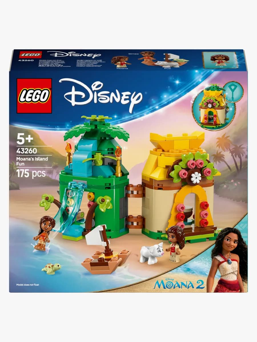 LEGO Disney Princess 43260 Vaianas skoj på ön