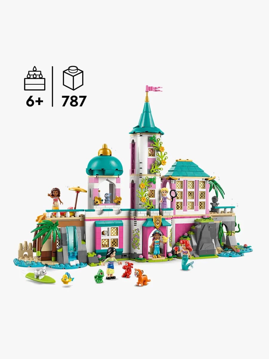 LEGO Disney Princess 43267 Prinsesslott och kungliga husdjur