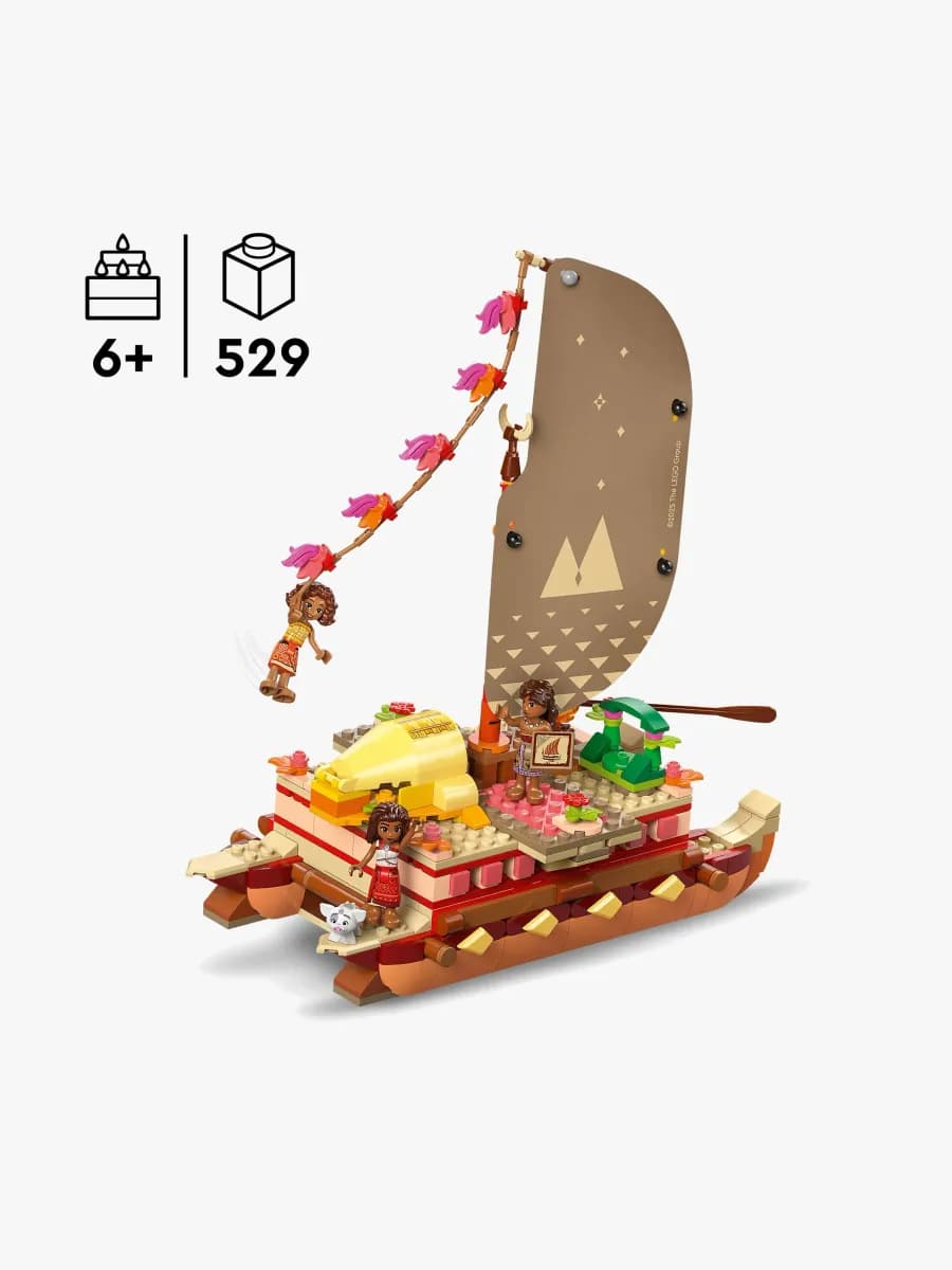 LEGO Disney Princess 43270 Vaianas äventyrskanot