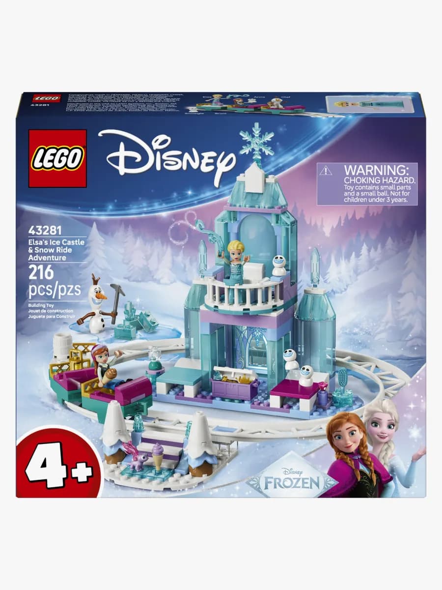 LEGO Disney Princess 43281 Elsas ispalats och snöäventyr