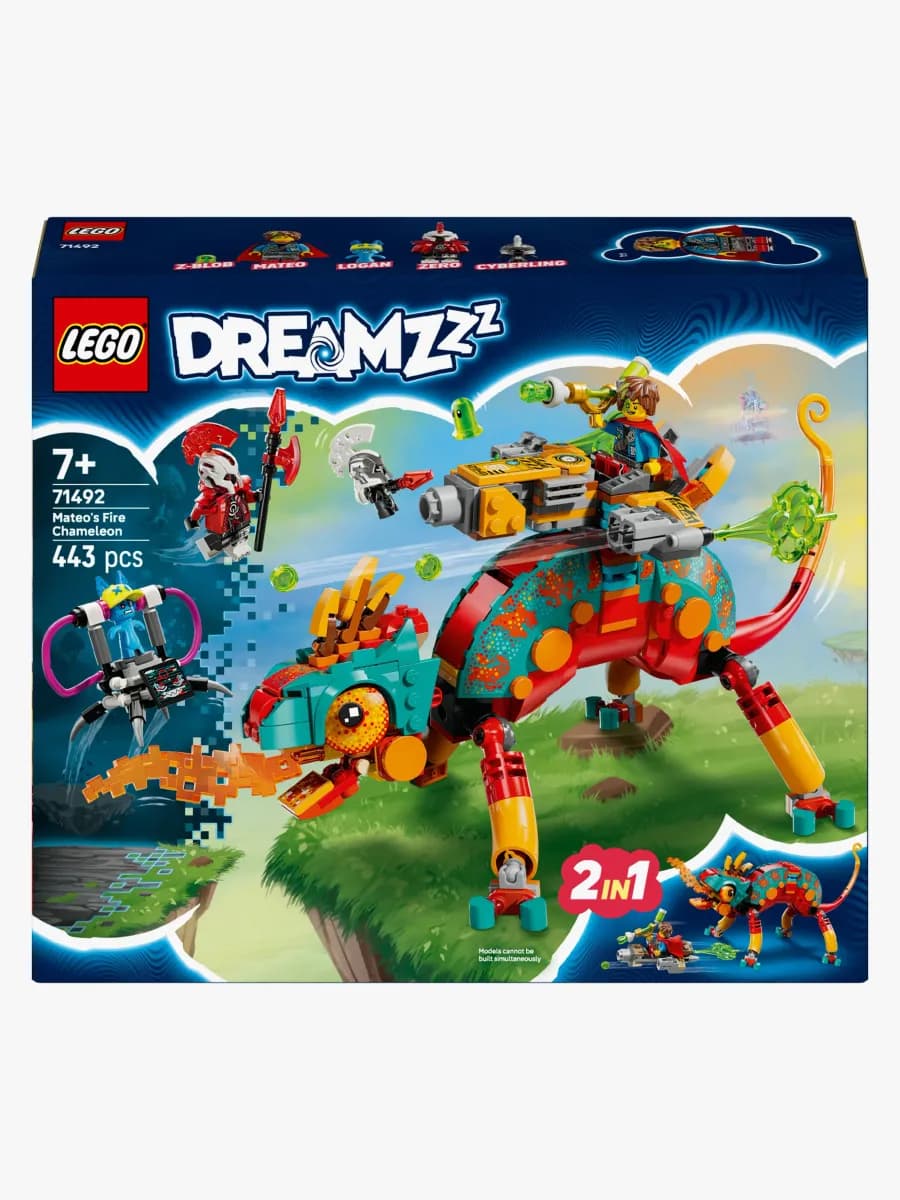 LEGO DREAMZzz 71492 Mateos eldkameleont