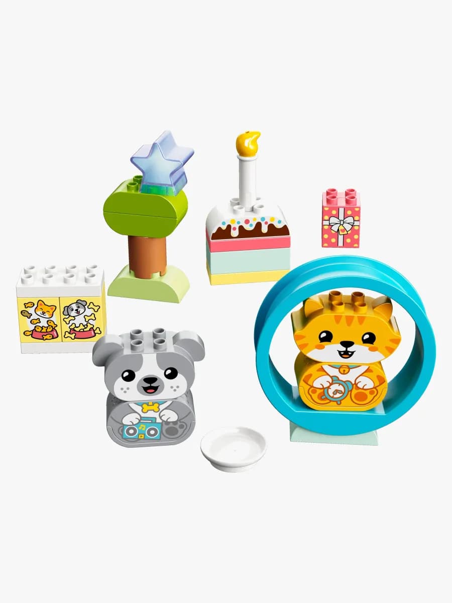 LEGO DUPLO 10977 Min Första Hundvalp &  Kattunge Med Ljud